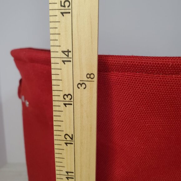 Toy Storage Burgandy Red Basket with Reinforced Handles to keep Toys In - Picture 8 of 9